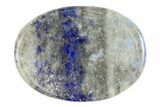 Polished Lapis Lazuli Worry Stones - 1.5" Size - Photo 2
